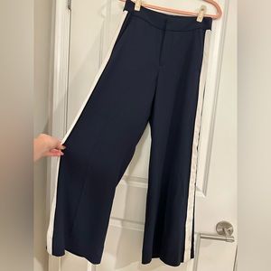 Banana Republic Navy Drapey Wide Leg Pant -Size 4